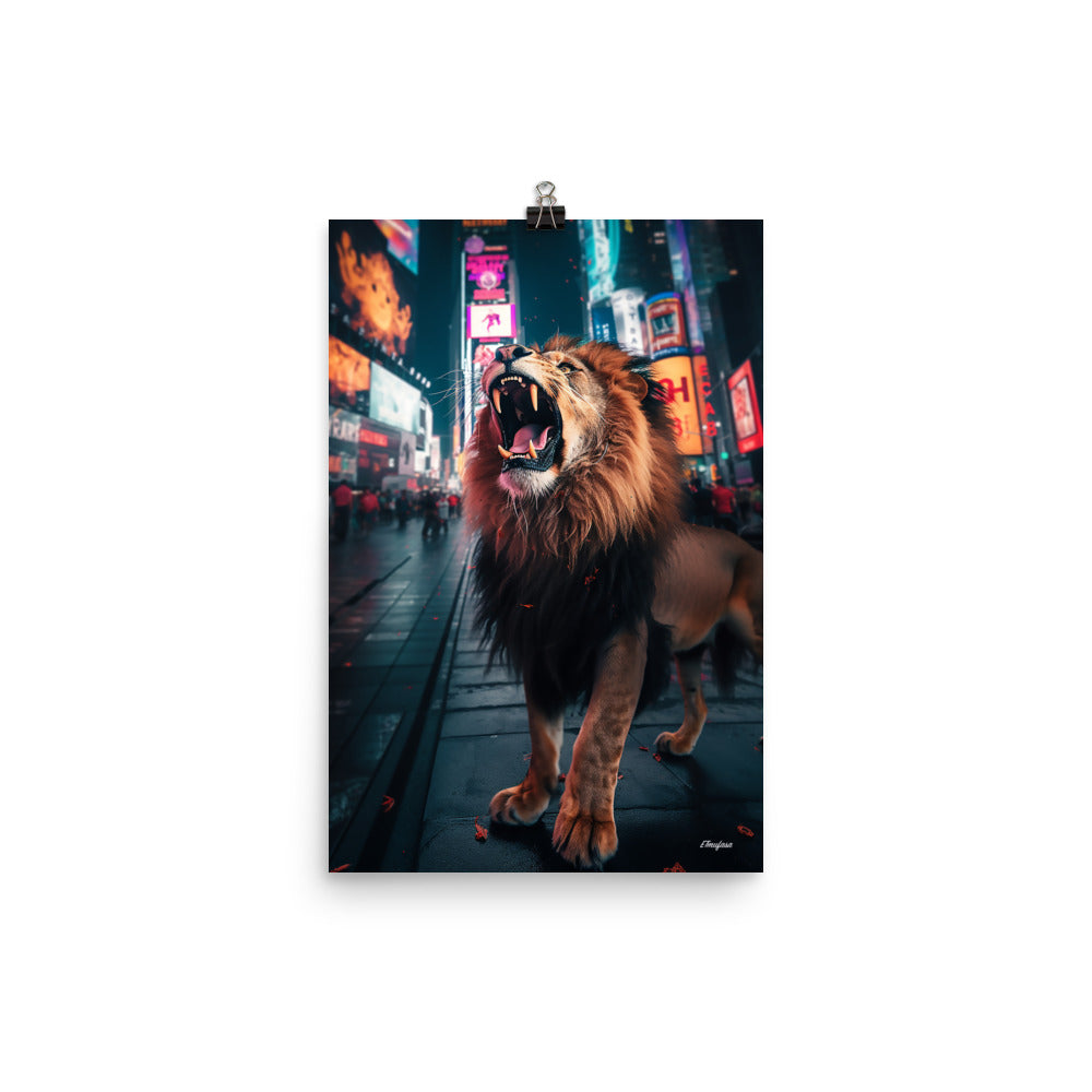 LION IN DOWNTOWN